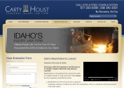 Boise Mesothelioma Lawyers - Carty Houst