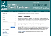 San Antonio Mesothelioma Lawyers - Law Offices of L. David Levinson