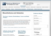 Houston Mesothelioma Lawyers - Reich & Binstock LLP